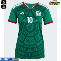 Mexiko Alexis Vega #10 Heimtrikot Frauen EM 2024 Kurzarm